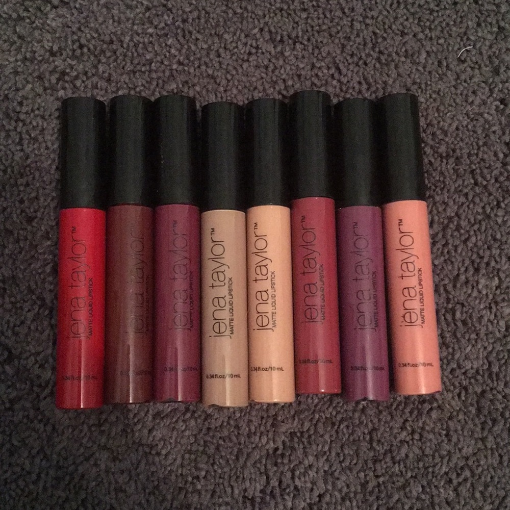 Brand new Jenna Taylor matte liquid lipsticks